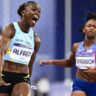 Julien Alfred Wins Women's 100m, Earns St Lucia First-Ever Gold At Olympics