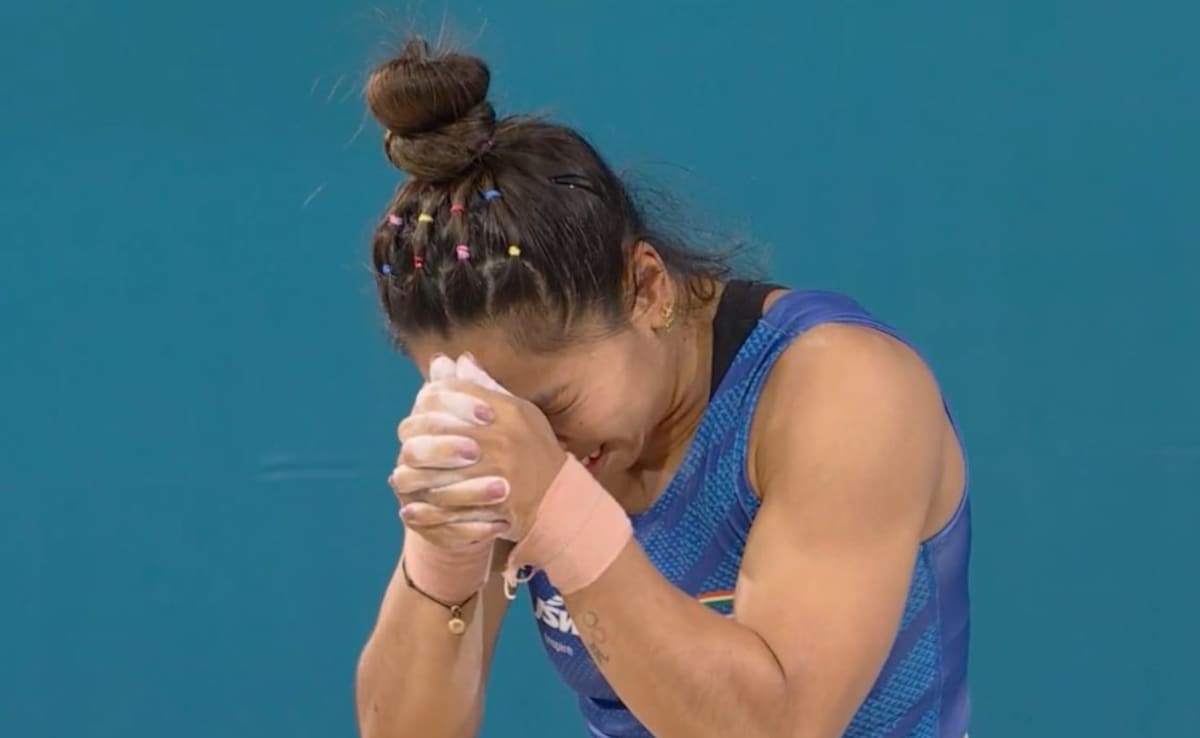 Mirabai Chanu Breaks Down After Missing Paris Olympics 2024 Weightlifting Bronze By 1 Kg