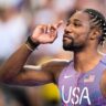 Noah Lyles Cruises Into Olympic 200m Semi-Final In Treble Gold Bid