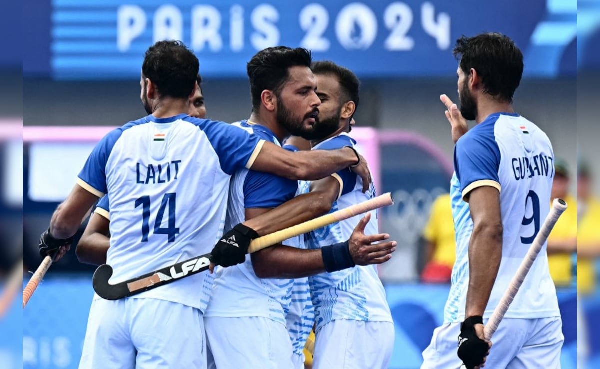 Paris Olympics: India To Lock Horns With Great Britain In Hockey Quarterfinals