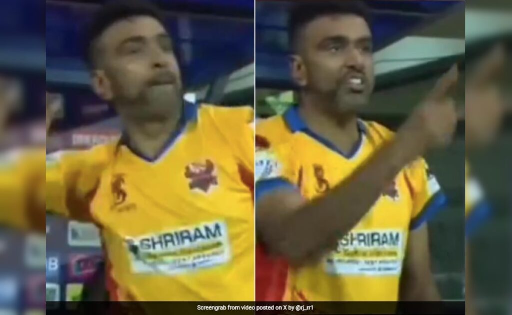 Ravichandran Ashwin Shows Rare Angry Avatar, Makes Aggressive Gesture In Viral Video