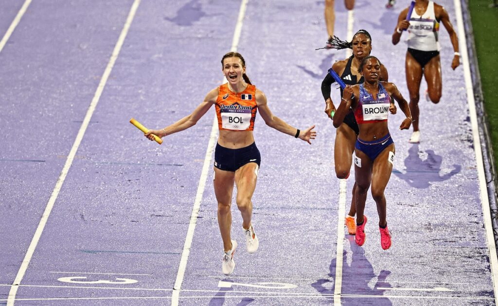 Sprinter Femke Bol's Jaw-Dropping Run Earns Netherlands 4x400m Mixed Relay Gold. Watch