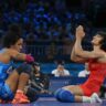 Vinesh Phogat Holds Back Tears After Clinching Historic Wrestling Final Berth In Paris Olympics 2024. Watch