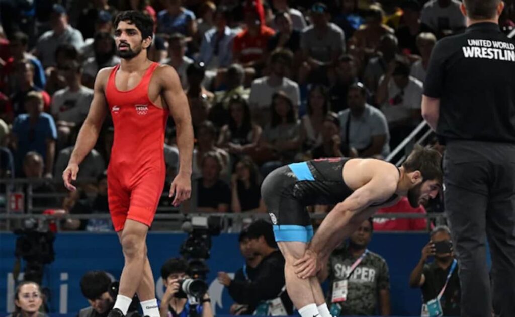 Wrestler Aman Sehrawat Loses Paris Olympics Semifinal Bout, To Fight For Bronze